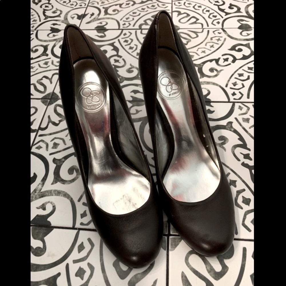 Jessica Simpson Black Pumps Heels 38/8B